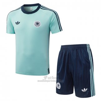 Chandal del Alemania Manga Corta 2026-2027 Verde - Pantalon Corto