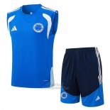 Chandal del Cruzeiro Sin Mangas 2025-2026 Azul