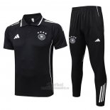 Conjunto Polo del Alemania 2025-2026 Negro