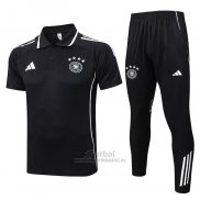 Conjunto Polo del Alemania 2025-2026 Negro