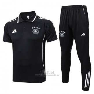 Conjunto Polo del Alemania 2025-2026 Negro