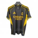 Camiseta Real Madrid Special 2025-2026 Negro Amarillo Tailandia