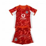 Camiseta Borussia Dortmund Portero Segunda Nino 2025-2026 Rojo