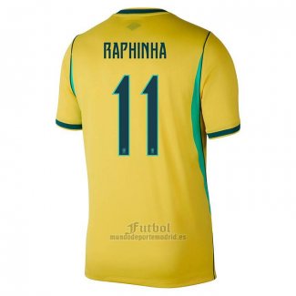 Camiseta Brasil Jugador Raphinha Primera 2026