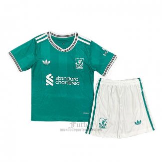 Camiseta Liverpool Tercera Nino 2025-2026