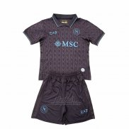 Camiseta Napoli Tercera Nino 2025-2026