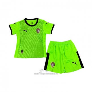 Camiseta Portugal Portero Primera Nino 2025