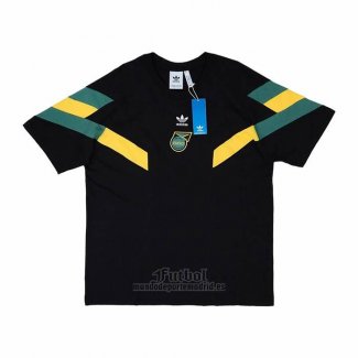 Camiseta Pre Partido del Jamaica 2024 Negro