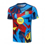 Camiseta de Entrenamiento Barcelona 2025-2026 Azul Rojo