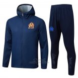 Chandal de Rompevientos del Olympique Marsella 2025-2026 Azul