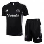 Chandal del Inter Miami Manga Corta 2025-2026 Negro - Pantalon Corto