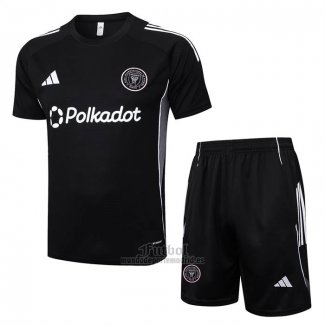 Chandal del Inter Miami Manga Corta 2025-2026 Negro - Pantalon Corto