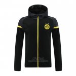 Chaqueta con Capucha del Borussia Dortmund 2024-2025 Negro