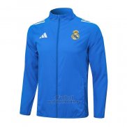 Rompevientos del Real Madrid 2026-2027 Azul