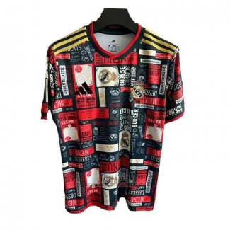 Camiseta Real Madrid Special 2025-2026 Negro Rojo Tailandia
