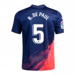 Camiseta Atletico Madrid Jugador R.De Paul Segunda 2021-2022