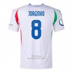 Camiseta Italia Jugador Jorginho Segunda 2024-2025