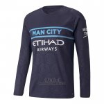 Camiseta Manchester City Tercera Manga Larga 2021-2022