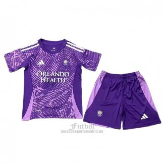 Camiseta Orlando City Primera Nino 2025