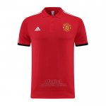 Camiseta Polo del Manchester United 2023-2024 Rojo