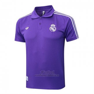 Camiseta Polo del Real Madrid 2025-2026 Purpura