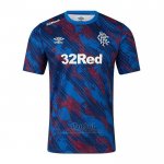 Camiseta Pre Partido del Rangers 2025-2026 Azul