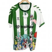 Camiseta Pre Partido del Real Betis 2025-2026 Verde Blanco