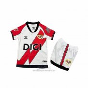 Camiseta Rayo Vallecano Primera Nino 2025-2026