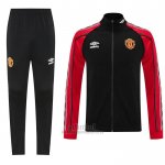 Chandal de Chaqueta del Manchester United 2025-2026 Negro