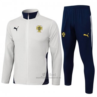 Chandal de Chaqueta del Portugal 2025-2026 Blanco
