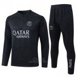 Chandal de Sudadera del Paris Saint-Germain Nino 2025-2026 Negro