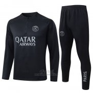 Chandal de Sudadera del Paris Saint-Germain Nino 2025-2026 Negro