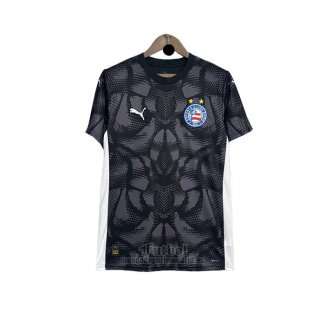 Camiseta Bahia Portero 2025 Negro Tailandia