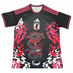 Camiseta Japon Dragon 2024-2025 Negro y Rosa Tailandia