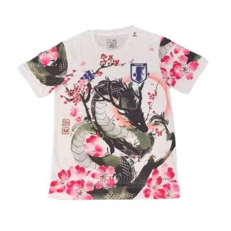 Camiseta Japon Dragon 2025-2026 Blanco Rosa Tailandia