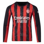 Camiseta AC Milan Primera Manga Larga 2025-2026