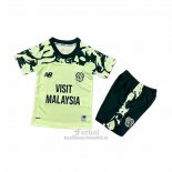 Camiseta Cardiff City Segunda Nino 2025-2026