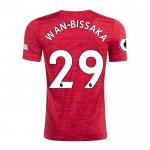 Camiseta Manchester United Jugador Wan-Bissaka Primera 2020-2021