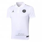 Camiseta Polo del Paris Saint-Germain 2020-2021 Blanco