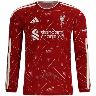 Camiseta Liverpool Primera Manga Larga 2026-2027