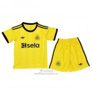 Camiseta Newcastle United Portero Nino 2025-2026 Amarillo