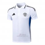 Camiseta Polo del Manchester United 2025-2026 Blanco