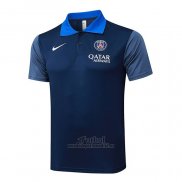 Camiseta Polo del Paris Saint-Germain 2025-2026 Azul