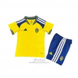 Camiseta Suecia Primera Nino 2026
