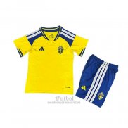 Camiseta Suecia Primera Nino 2026