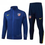 Chandal de Chaqueta del Atletico Madrid 2025-2026 Azul  Chandal de Chaqueta del Atletico Madrid 2025-2026 Azul