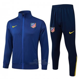 Chandal de Chaqueta del Atletico Madrid 2025-2026 Azul