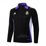 Chandal de Chaqueta del Real Madrid 2024-2025 Negro