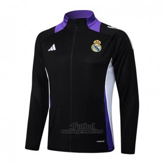 Chandal de Chaqueta del Real Madrid 2024-2025 Negro
