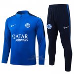 Chandal de Sudadera del Inter Milan Nino 2026-2027 Azul